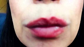 Intense Tongue Worship Awakens Deep Desires In Her Mouth