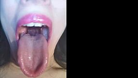 Cute Teen Begs You to Fill Her Pretty Mouth with Saliva HD
