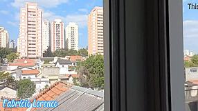 Hot Brunette Assfucked in Kitchen