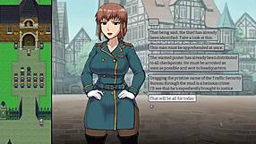 Imperial gatekeeper reveals thief in hentai sex