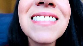 Intense Tongue Worship Awakens Deep Desires In Her Mouth