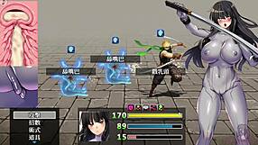 japanese teen's pussy creampied by monster tail outdoors