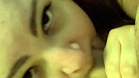 Girl enjoys daddy's attention