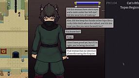 Imperial gatekeeper reveals thief in hentai sex