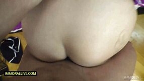 Hair down to her PERFECT ROUND ASS, cam model MAKES A DEAL with her STEPFATHER!