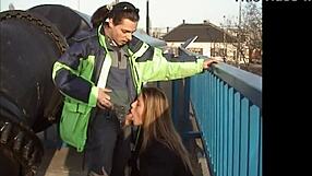 Hot Slut Devours My Wet Cock