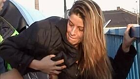 Hot Slut Devours My Wet Cock