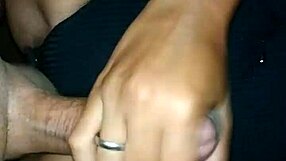 Girlfriend Gives Handjob To Her Friend