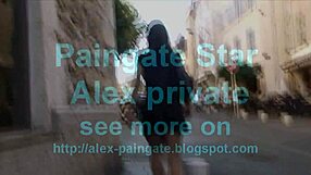 Bdsm Model Alex Zothberg Walking In Antibes