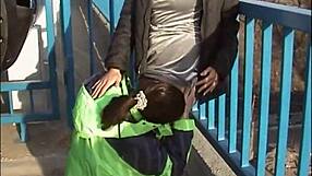 Hot Slut Devours My Wet Cock