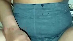 i'm so horny, he touches my pussy and makes me masturbate nicely part 2