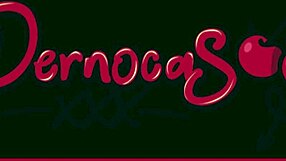 Latina with big natural tits rubbing against monster cock