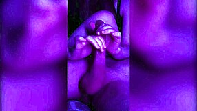 Blonde stepsister discovers tight masturbation with huge cock close-up