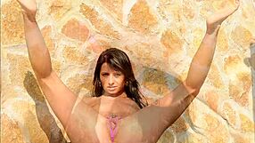 Hot Outdoor Slide Show With Asian Japanese Music And Nature Vibes