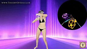 part 1 of week 4 - vr dance workout my reaction skill is getting better