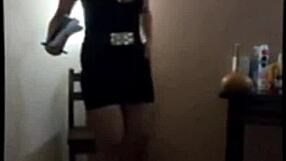 This latina milf interview goes wild with squirting