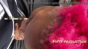 She Sucked My Big Black Cock Until I Came In Her Mouth