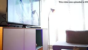 Oh wow, this hot teen girl plays with her wet pussy so provocatively!