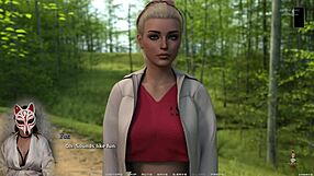 big tits milf gives handjob on parking lot