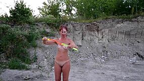 Soap Bubbles Outdoor Naked Nude Amateurs