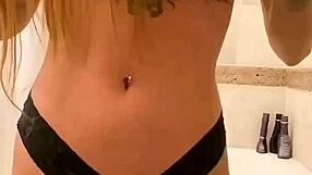 Brazilian redhead teen sucks dick after club with big tits