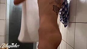 Tio arrives from trip and flirts with friend in brazilian hardcore