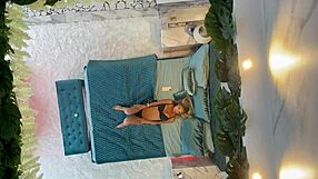 I love watching Monika Fox posing naked on the bed