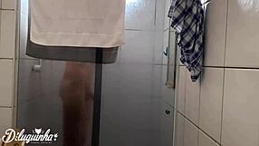 Tio arrives from trip and flirts with friend in brazilian hardcore