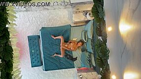 I love watching Monika Fox posing naked on the bed