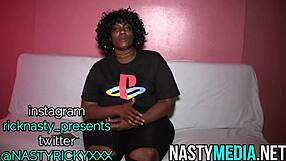 Intriguing Kahleah Stallion Ebony BBW Casting Interview