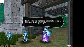 flying princess hentai game ep 2 features slut princess with blue hair conquering worlds