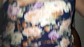 Latina amateur caught as unfaithful wife having chair sex with black guy, creampie included