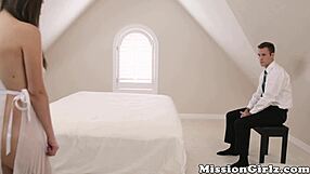 Amazingly Hot Mormon Babe Has Passionate Lovemaking Session
