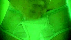 Gay fetish video of huge cock in wet panties, alejandro mistral masturbates solo