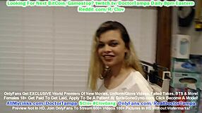 Destiny Cruz blows Doctor Tampa in exam room during live quarantine stream! 😷