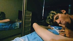 Twink worships big cock