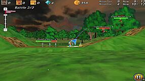 flying princess hentai game ep 2 features slut princess with blue hair conquering worlds