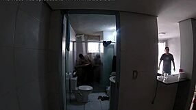 big tits milf pussy in soccer locker room orgy