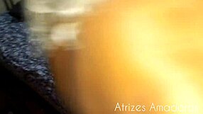 Blonde milf with huge tits struggles with endowed guy 😏