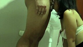 An emo stepsister waits submissively for daily doggy style fucking