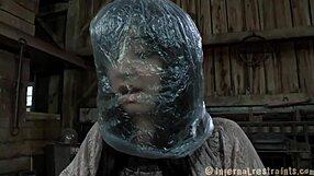 brunette minx uses sex-toy for self-pleasure