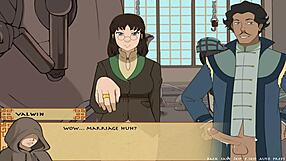 Zhu Li gets some in this hentai dating game part 63