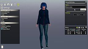 Create A New Character With Big Tits To Fuck In The Porn Game!