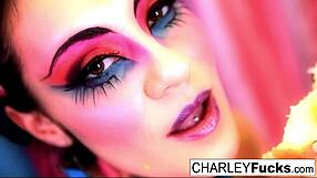Charley Teases Big Tits Ass Pussy!