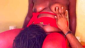 Lady in red wants to fuck you hard