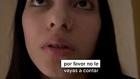 Skinny teen discovers northern cousin