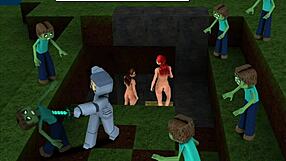 3D Comic World Minecrack Krónikák 26 Felnőtt Kaland