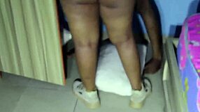 African pussy gets monstered hard by cock drills