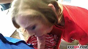 hot friends share big cock for christmas pussy play