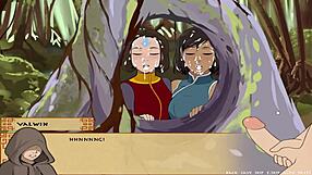 Zhu Li gets some in this hentai dating game part 63